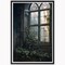 Ghost Outside The Window Halloween Wall Art - 16L" x 12W" (Unframed)